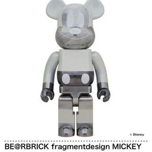 新品未使用　ベアブリック BE@RBRICK fragmentdesign MICKEY MOUSE REVERSE Ver.1000％