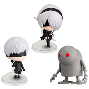 NieR：Automata Ver1.1a カプセルフィギュアコレクション 3種 セット 2B 9S 機械生命体 フィギュア マスコット ニーア オートマタ ラスト1