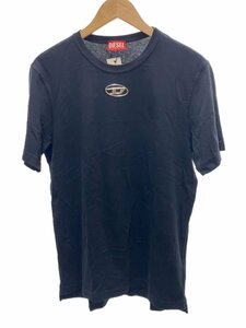 DIESEL◆Tシャツ/S/コットン/BLK/A09864