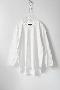 iCB:Basic L/S Tee カットソー/ロングTシャツ/洗える/アイシービー/サイズM/2021SS