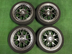 軽16 SSR プロフェッサー MS3R 16×5.5J ET＋45 PCD100 4穴 4本 軽サイズ スピードスター タナベ Professor ATR-K 165/45R16