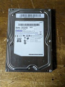 SAMSUNG 1TB 3.5inch HDD SATA3Gb/s Model: HD103SI(SO)中古クリスタあり　