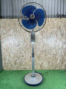 6B7 松下電器産業 大型 F-35VG ナショナル 扇風機 National ELECTRIC FAN 3枚羽 昭和レトロ アンティーク 現状品