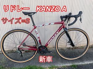 【新品】RIDLEY KANZO A (Sサイズ) ボルドーレッド　【手渡し限定】発送可能