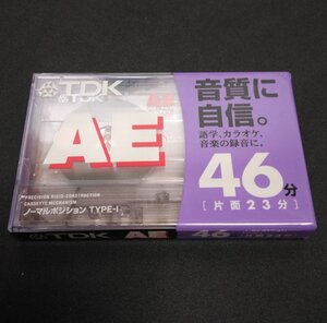 ★カセットテープ・46分◆TDK◆新品・未開封★