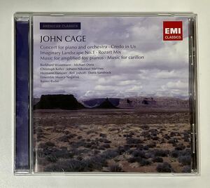 ジョン・ケージ　輸入盤CD　JOHN CAGE CONCERT FOR PIANO AND ORCHESTRA American Classics