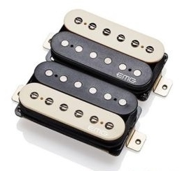 新品 即納 EMG Fat 55 Humbucker Set - Zebra ギター用ピックアップ