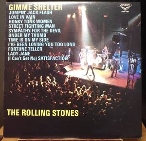 【CR721】THE ROLLING STONES 「Gimme Shelter (ギミー・シェルター)」, 78 JPN Reissue　★クラシック・ロック