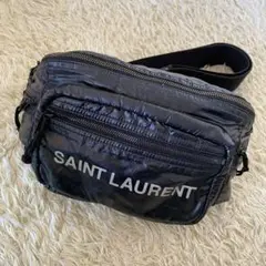 SaintLaurent サンローラン ヌックスクロスボディバッグ ブラック