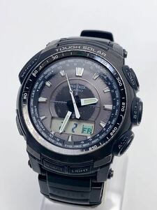 T886 CASIO PROTREK タフソーラー カシオ プロトレック PRW-5100 稼働