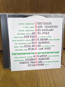 クリスマス輸入盤CD CHRISTMAS SONGS/BILL EVANS CHET BAKER JOE PASS RED GARLAND TRIO RUTH BROWN ANITA O DAY RON AFFIF TOM/MILESTONE