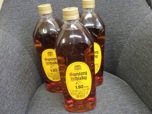 未開栓 SUNTORY サントリー ウイスキー 角 ペットボトル 1.92L(1920ml) おまとめ3本