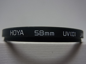 送料110円～　HOYA　ホーヤ　UV　（０）　58mm　管理no.1