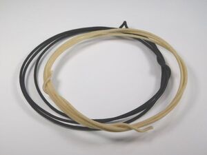 StewMac Vintage Stranded Core Push-back Wire 白黒セット ビンテージ風ワイヤ 1M #STEWMAC-VINSTWIRE-BWSET