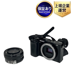 SONY α6000 ILCE-6000 PZ16-50mm F3.5-5.6 OSS ミラーレスカメラ 中古 T9069980