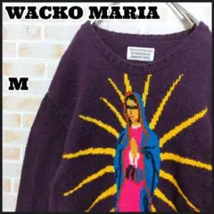 【希少】ワコマリア(WACKO MARIA) センターロゴ マリア セーター