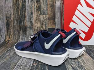 最後 30.0cm/US12 NIKE VISTA 検 DJ6605-400 ナイキ ビスタ サンダル スポーツサンダル アウトドア 紺/ネイビー 赤/エンジ/ボルドー