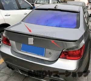 トランクスポイラー ブラック リアスポイラー BMW 5シリーズ E60 520i 528i 535i 530i 525i 2004-2010