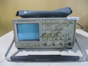 中古 Tektronix 2445A 4 channel 150 Mhz oscilloscope 通電OK(GAKR50210A004)