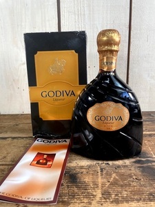 古酒　未開栓　GODIVA チョコレート　リキュール 750ml 17% 箱付き　B/　ゴディバ