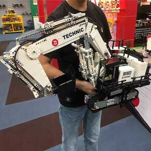 最安値[新作] LEGO互換 LEGO風 テクニック 掘削機 フリゲート 4342ピース