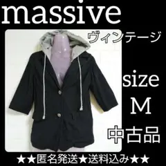 massive★フード付きジャケット★中古品★M