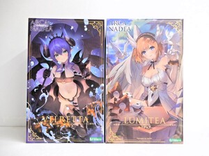 064Z737★【未使用品】コトブキヤ ARCANADEA/アルカナディア ルミティア/ヴェルルッタ プラモデル 2点セット