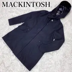 MACKINTOSH フード付き　ロロピアーナ　ウールコート　34