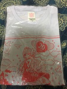 新品 未使用 田村ゆかり 20th anniversary love live 2017 crescendo carol 日替わり限定 Tシャツ XLサイズ 横浜アリーナ2017.9.27日限定