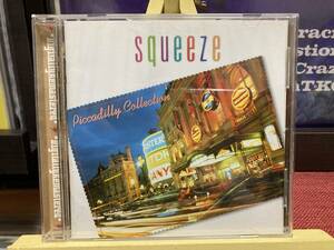 【CD】SQUEEZE ☆ Piccadilly Collection 輸入盤 96年 US A&M Records リマスター ベスト盤 18曲収録 Chris Difford Glenn Tilbrook