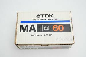 TDK MA60 メタルポジション　カセットテープ　10本セット