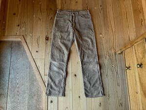 80s Levi’s 519 リーバイス ヴィンテージ コーデュロイパンツ コーズ アメリカ製 USA製 42TALON 70s 501xx 501 505 ビッグE 赤耳 66前期