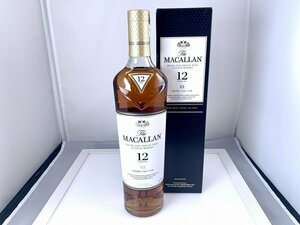 古酒 THE MACALLAN マッカラン 12年 シェリーオークカスク 700ml 箱付き[01-3802