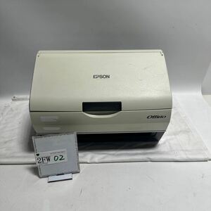 「2FW02」EPSON☆ドキュメントスキャナー　ES-D200　両面同時　連続スピードスキャン　電源アダプタ無し　本体のみ(240427)