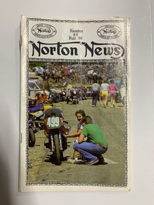 Norton News 1986年　秋号　No.60　当時物　希少　ノートン・ニュース　冊子