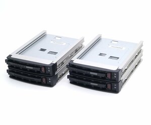 ◇Supermicro 4個セット 2.5インチ変換トレイ付き3.5インチHDDマウンタ(Gen2) ツールレスホットスワップドライブトレイ シャーシ用マウンタ