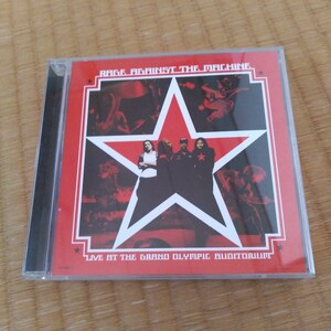 レイジ・アゲインスト・ザ・マシーン CD+DVD/LIVE AT THE GRAND OLYMPIC AUDITORIUM/日本盤 国内盤/RAGE AGAINST THE MACHINE