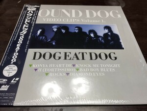 548 　帯付き　ビニールあり　美品　解説書つき　ハウンドドッグ　レーザーディスク　hound dog 