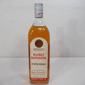 HANKEY BANNISTER ハンキーバニスター スコッチ ウイスキー 特級 従価 43度 750ml/古酒 0916C