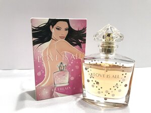 ■【YS-1M】香水 ■ ゲラン GUERLAIN ■ ラブ イズ オール オードトワレ EDT 50ml SP 元箱有【同梱可能商品】■D