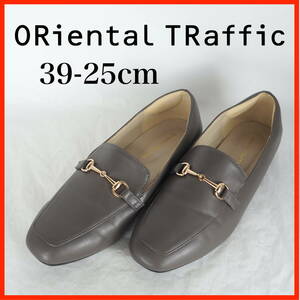 MK7947*ORientalTRaffic*オリエンタルトラフィック*レディースパンプス*39-25cm*グレー*