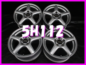 ■送料無料 A2■　MSW　OZ　16×7J＋48　5HPCD112 ハブ径φ57.1　４本　※シルバー系