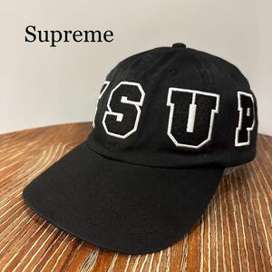 『Supreme』シュプリーム (F) アップリケ 6パネル キャップ