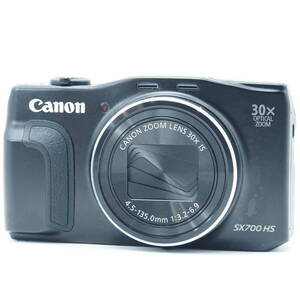 100017_☆極上品☆Canon デジタルカメラ Power Shot SX700 HS ブラック 光学30倍ズーム PSSX700HS(BK)