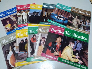 ●　The Beatles オフィシャル・マンスリー・マガジン1986年発行12冊セット ビートルズ The Offiicial Monthly Magazine ※管理番号 pa3873