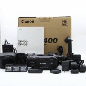 【新品級】 Canon XF400 4Kビデオカメラ キャノン #4121