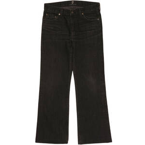 7 For All Mankind ブーツカット ブラック ジーンズ 30　セブンフォーオールマンカインド アメリカ製 T520354UT7-354U