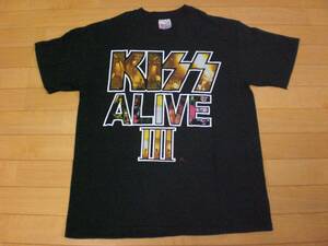 ビンテージ 90s KISS キッス Tシャツ ALIVEⅢ GUNS N ROSES AC/DC METALLICA NIRVANA ANTHRAX SKID ROW ALICE IN CHAINS MOTLEY CRUE