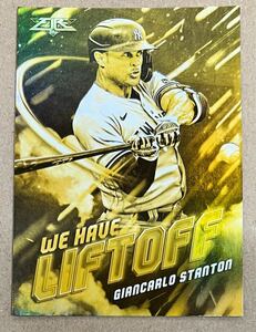 2021 Topps Fire ジャンカルロ・スタントン Giancarlo Stanton We Have Liftoff Gold Minted #WHL-13