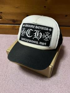 CHROME HEARTS cap hat クロムハーツ キャップ 帽子 ホワイト ブラック 黒白